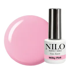 Baza hybrydowa NILO Flex Base – Milky Pink